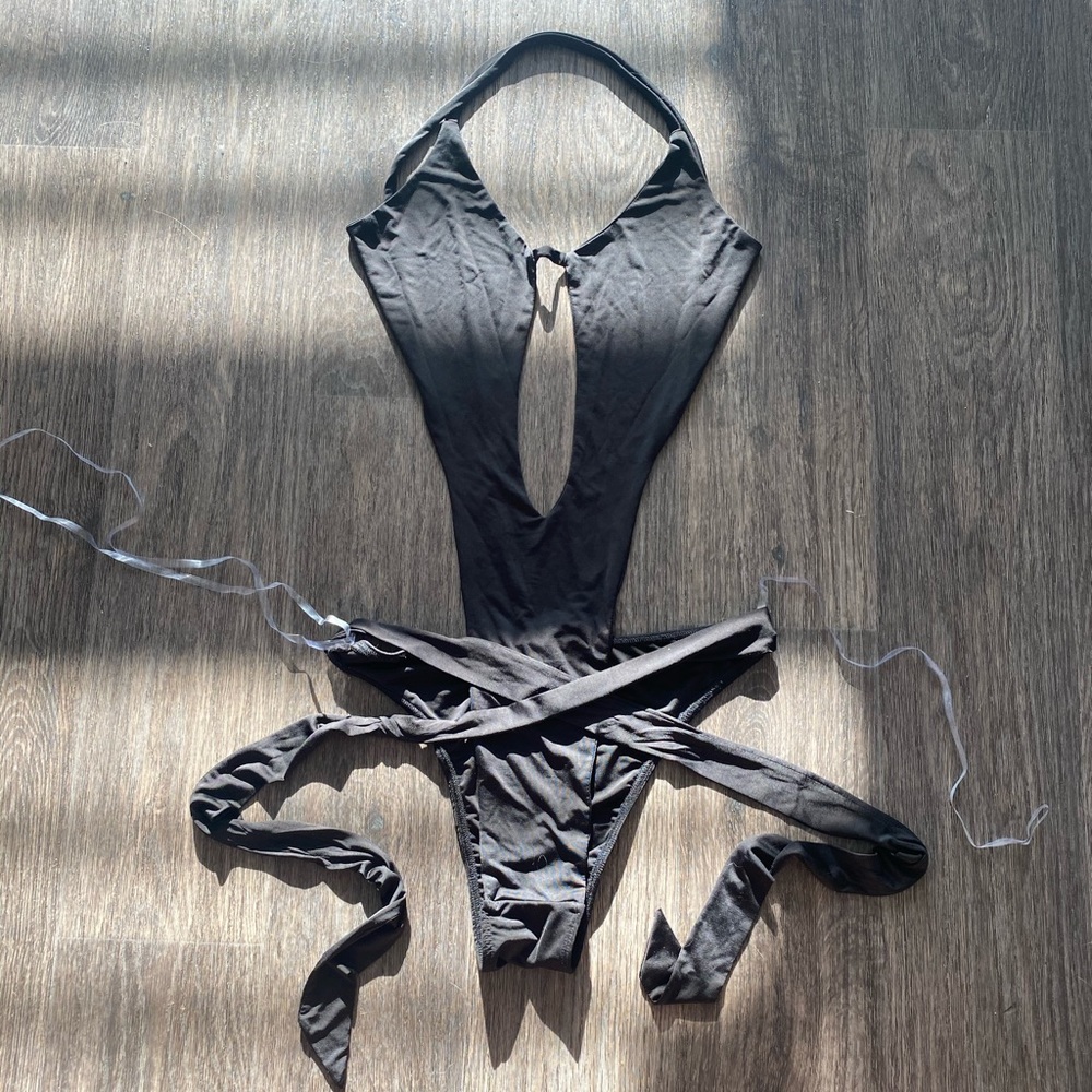 Black one piece